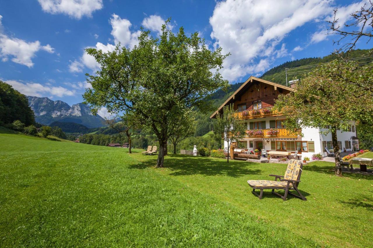 Gaestehaus Anfanglehen Ramsau bei Berchtesgaden Exterior foto